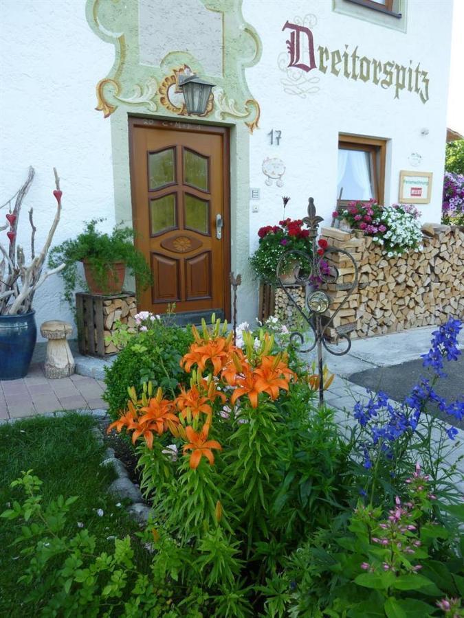 Gaestehaus Dreitorspitz Krün Esterno foto